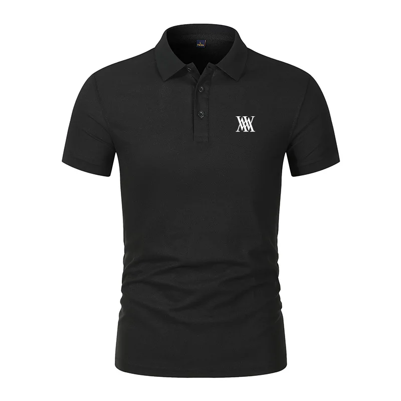 Summer Golf Clothing - Golf-T-shirt voor heren, zakelijk casual, polokraag