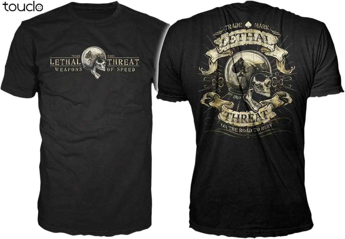 Summer Clothing Brands Men - Nieuwe merkkleding T-shirts NIEUWE LETHAL THREAT