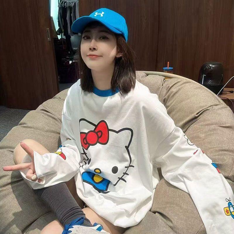 Summer Clothing Long Sleeve - Hello Kitty zomer nieuwe stijl cartoon