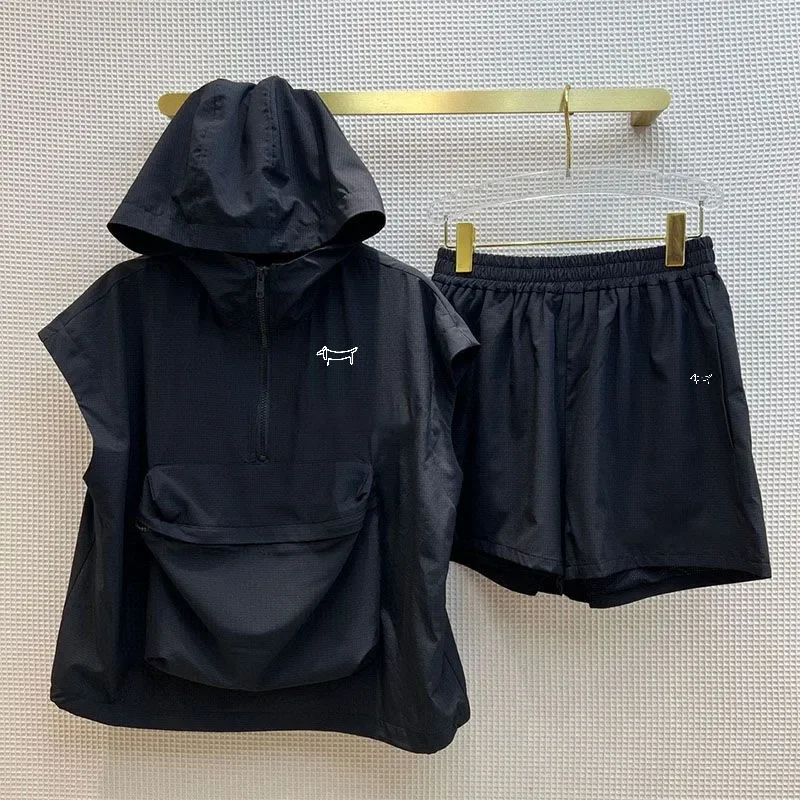 Summer Golf Clothing - Zomermouwloze top en gevoerde taillebroek 2-delige