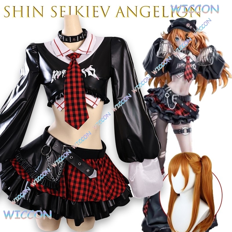 Romper Playsuit Women - Anime Rock Gothic Shin SeikiE Vangelion
