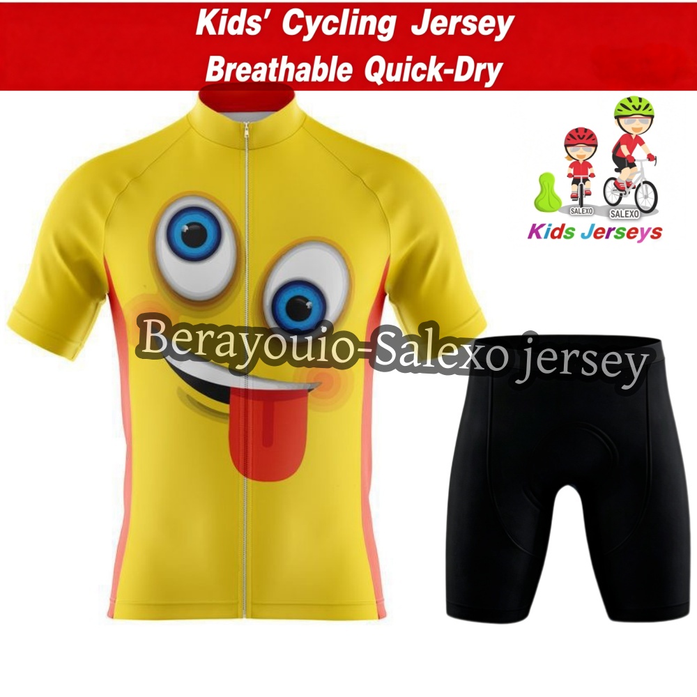 Summer Clothing Kids Sale - Kinderen Cartoon Wielertrui Set JONGEN EN