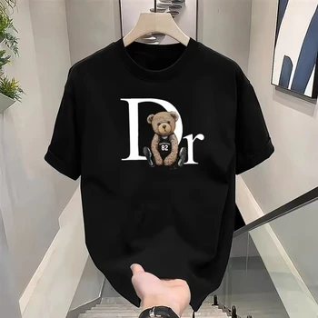 Summer Clothing Brands Men - Luxe merk schattige beer print tee