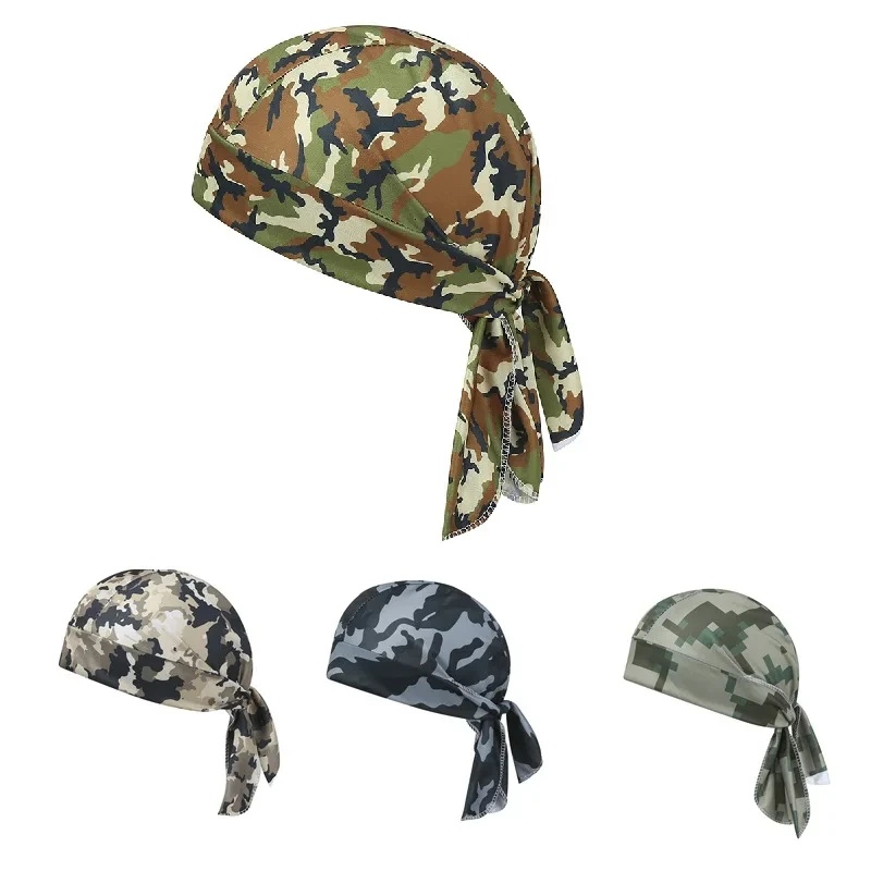 Summer Clothing Capsule - Camouflage hoofdband bandana zakdoek hoofdband mannen