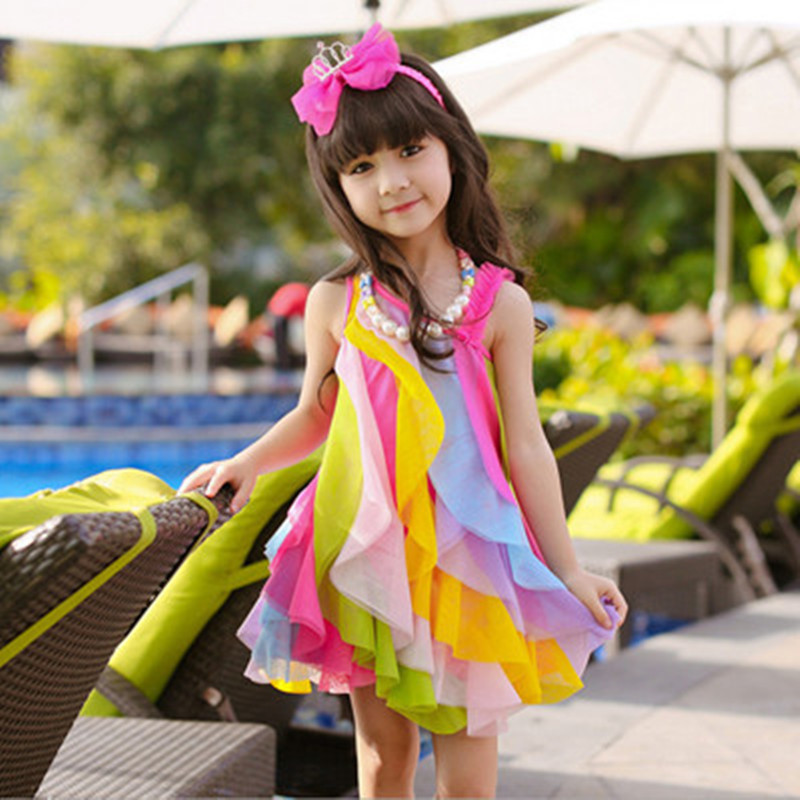 Zomer Meisjes Jurk Geen Kettin - Summer Gauze Clothing recensie en prijs