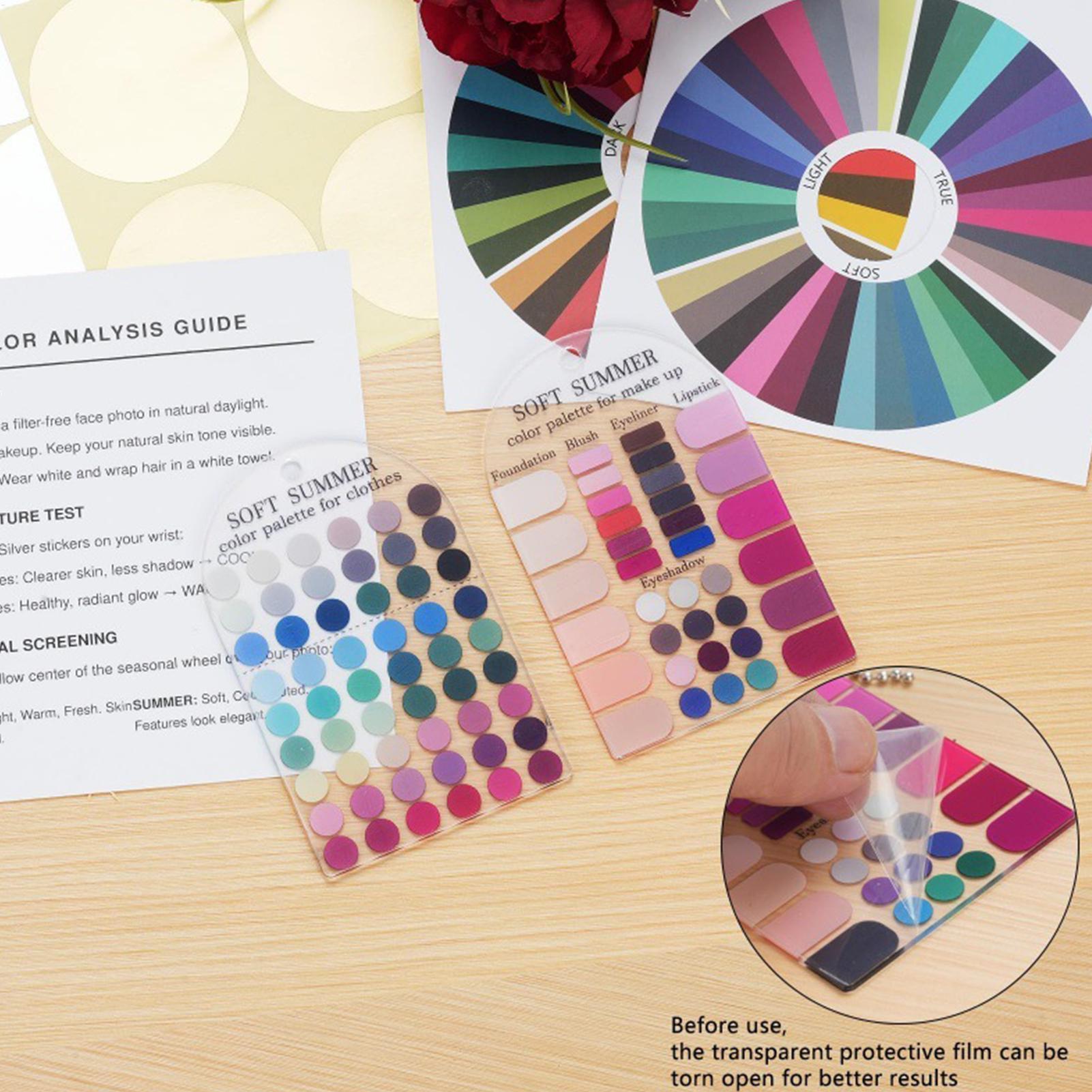 2 Stuks Acryl Seizoenspalet Za - Summer Clothing Color Palette recensie en prijs