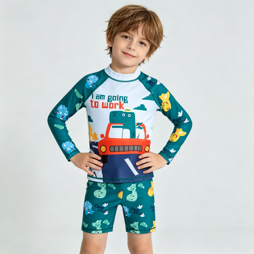 2 stuks kinderbadkledingset me - Rash Guard Long Sleeve recensie en prijs