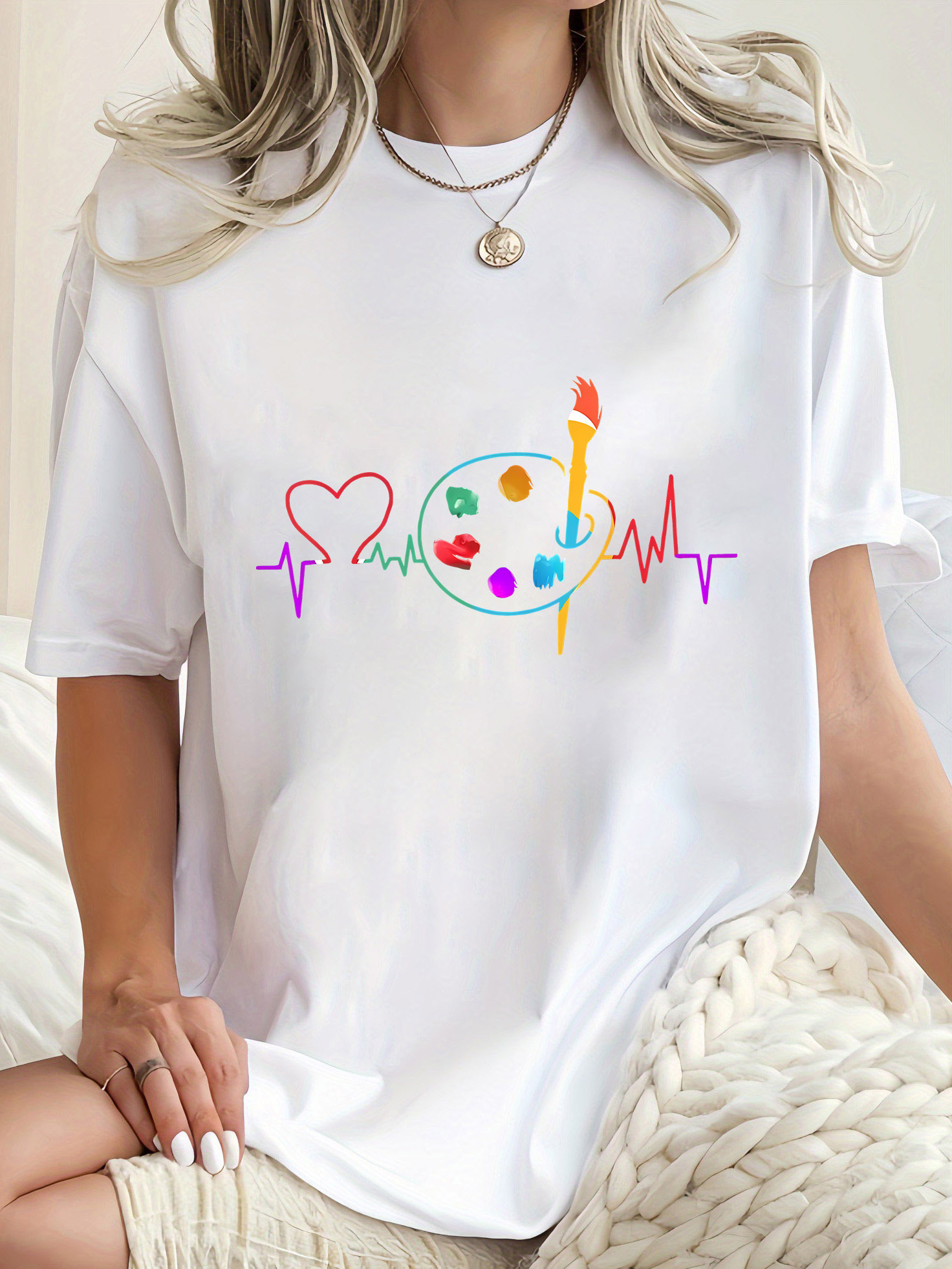 Kleurrijk geometrisch dames ca - Summer Clothing Color Palette recensie en prijs