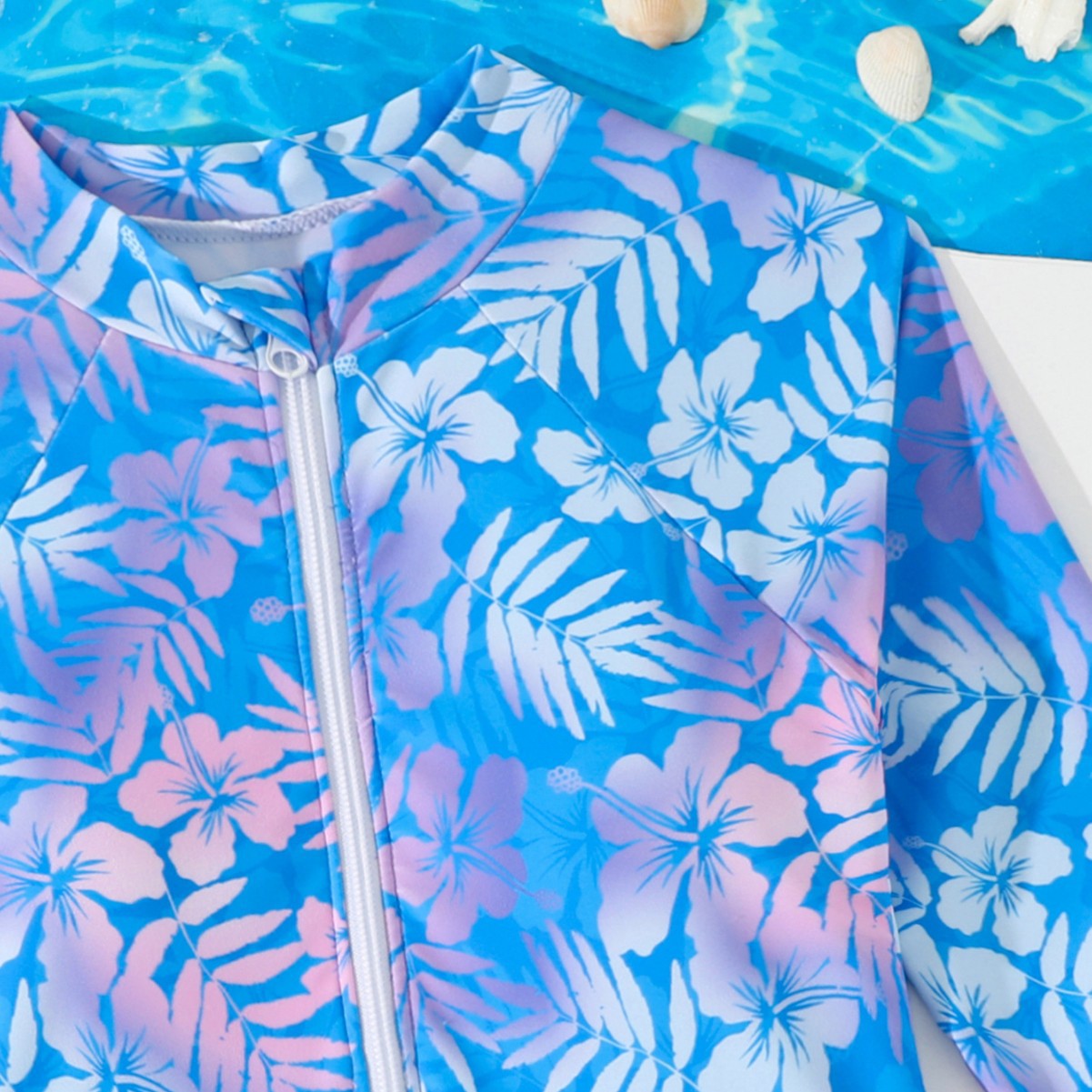 Meisjes badpak met gradiënt hi - Rash Guard Long Sleeve recensie en prijs