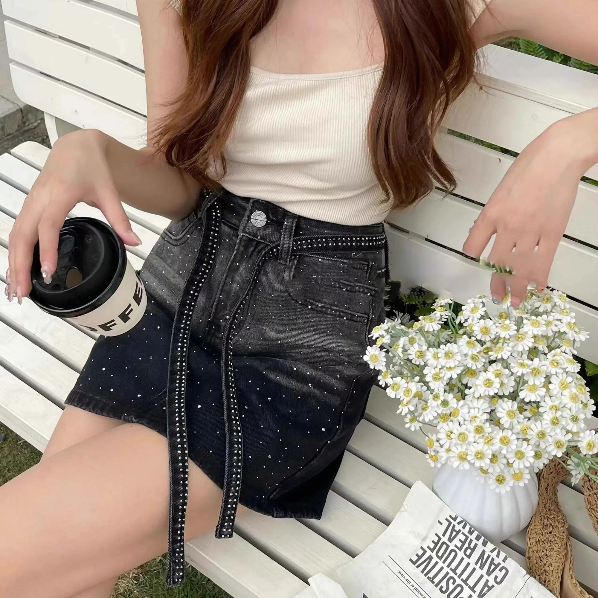 Jeansrokken voor dames Gradiën - Summer Clothing Trends 2025 Women'S recensie en prijs