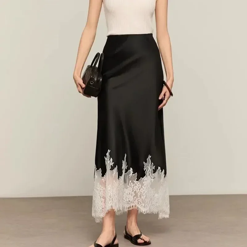 Fairy Lace-Trim Midi Rok Hoge  - Summer Clothing Trends 2025 Women'S recensie en prijs