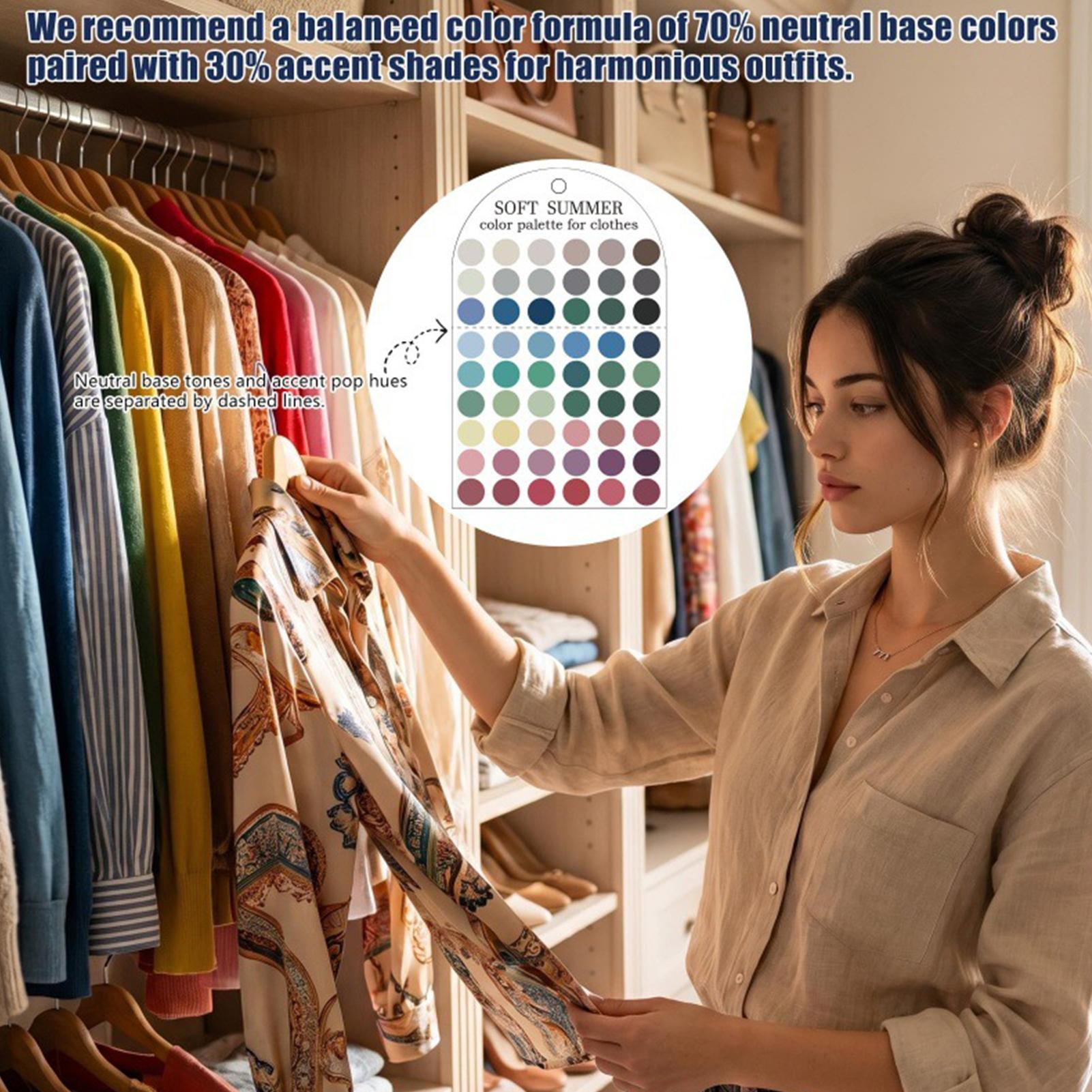 Zacht Zomerkleurenpaletkaart 2 - Summer Clothing Color Palette recensie en prijs
