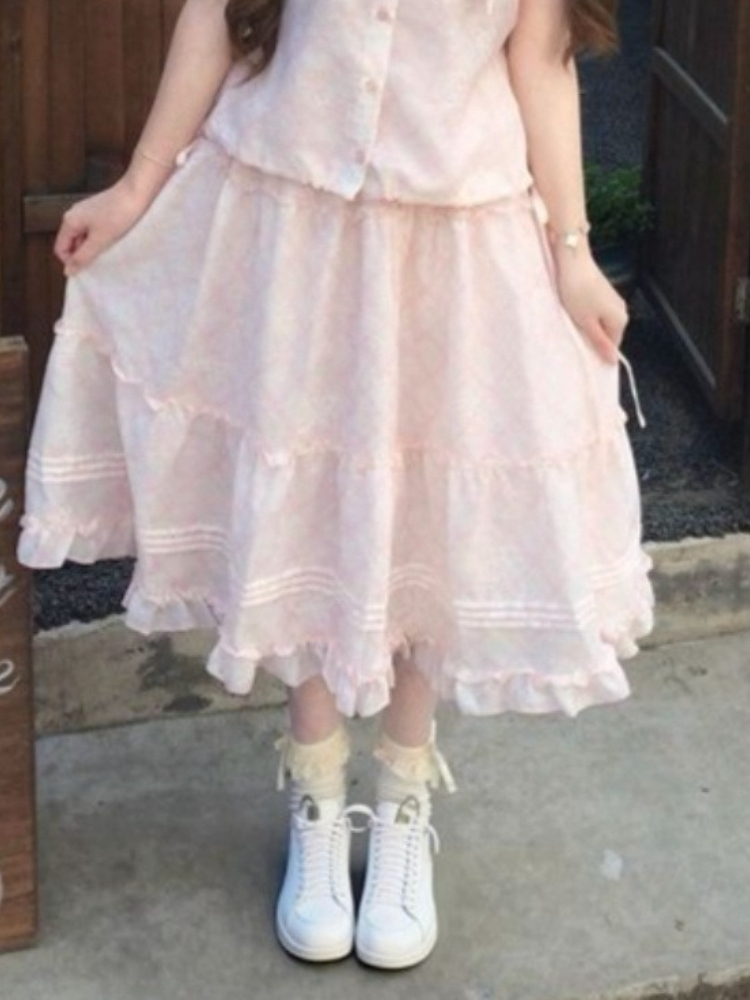 Japanse vintage zoete strik Pe - Summer Clothing Capsule recensie en prijs