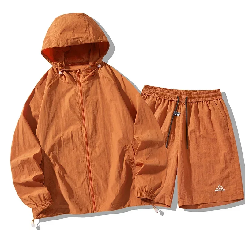 Ice Silk Outdoor zonbeschermin - Summer Clothing Sets Men recensie en prijs